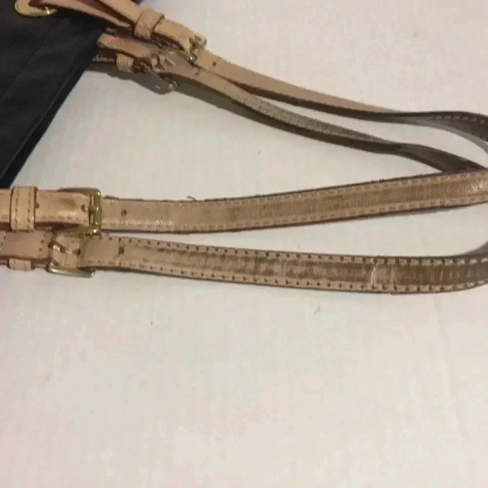 Michael kors Black Patent leather hobo bag